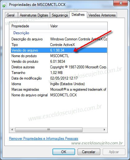mscomctl ocx windows 7